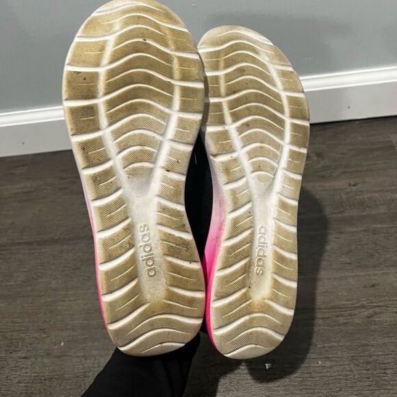 Adidas Cloudfoam Pure 2.0 Running Shoe Black with Pink Ombré 8 - Picture 6 of 6
